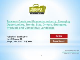 Taiwan's Cards and Payments Industry