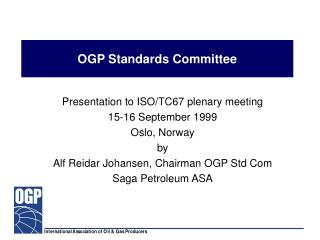 OGP Standards Committee