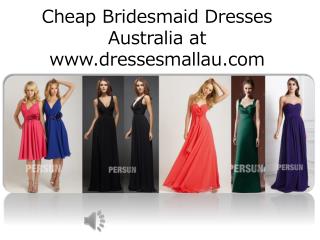 Bridesmaid dresses online sale Australia in 2015