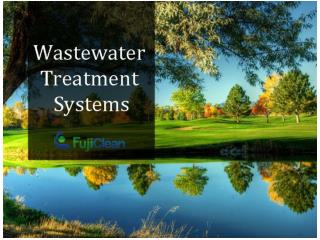 Wastewater Treatment Systems