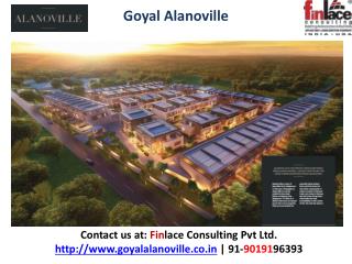 Goyal Alanoville | Price List | Yelahanka Bangalore