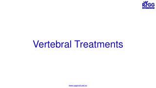 Get rid of vertebral pain with the help of proper treatment