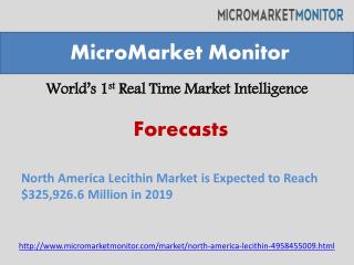 North America Lecithin Market is Expected to Reach $325,926.