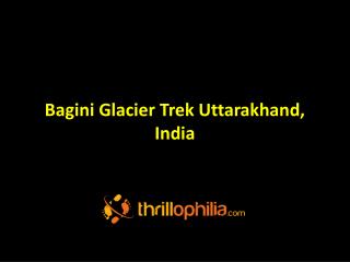 Bagini Glacier, India