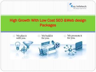Low Cost SEO &Web design Packages India