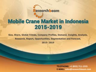 Mobile Crane Market in Indonesia 2015-2019