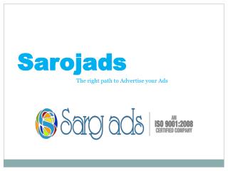 Print, Press, Theatre, Radio Ad & Advertisement Agency, Serv