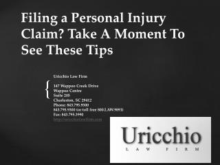Personal Injury Lawyer Charleston SC