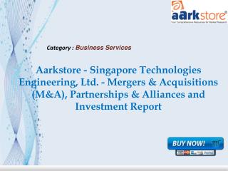 Aarkstore - Singapore Technologies Engineering, Ltd.