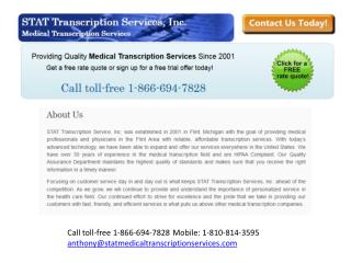 Medical Transcription Companies In The Usa