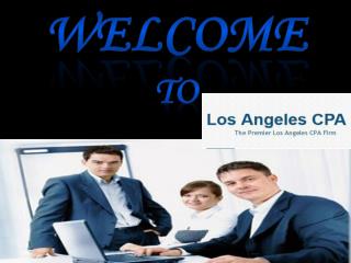 CPA Firms in Los Angeles