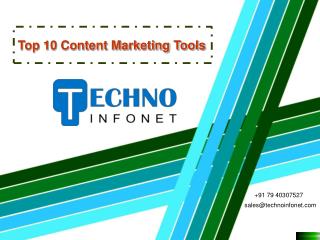 Top 10 Content Marketing Tools