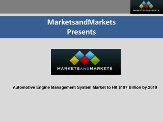 Automotive Engine Management System Market