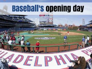 Baseball's opening day