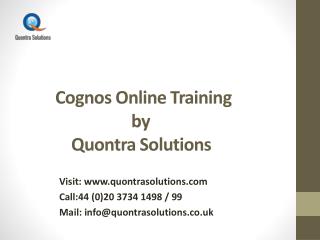 What is Cognos ?