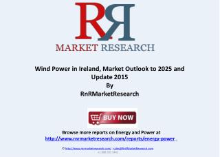 Wind Power Market Outlook to 2025 and Update 2015