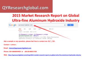 2015 Market Research Report on Global Ultra-fine Aluminum Hy