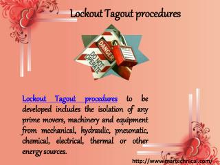 Lockout Tagout Procedure