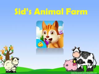 Sid's Animal Farm - Kids Games