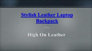 Leather Men's Rucksacks and Backpacks