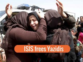 ISIS frees Yazidis