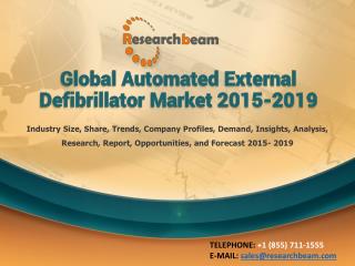 Global Automated External Defibrillator Market 2015-2019