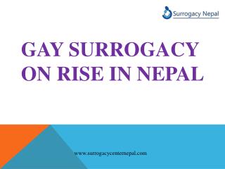 gay Surrogacy on rise in Nepal