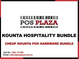 Kounta Hospitality Bundle -Cheap Kounta POS Hardware Bundle