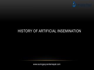 Artificial insemination