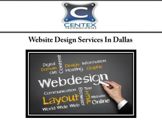 Website Design Services In Dallas