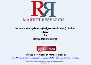Erythremia (Polycythemia Vera) Market 2015