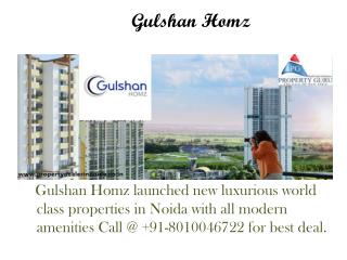 2/3 BHK Apartments in Gulshan Homz Noida | Property Guru