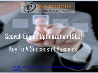 Hire SEO Expert Sydney with eLuminous Technology