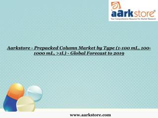 Aarkstore - Prepacked Column Market by Type - Global Forecas