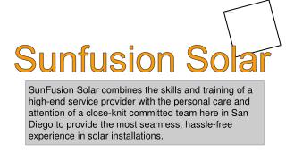 Solar installation companies San Diego