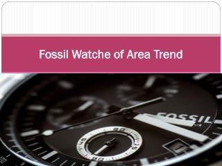 Fossil Watche of Area Trend