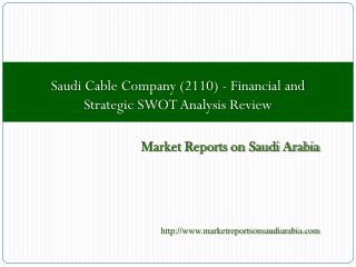 Saudi Cable Company (2110)