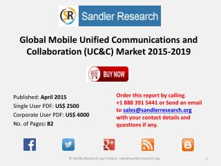 Mobile Unified Communication and Collaboration (UC&C) Market