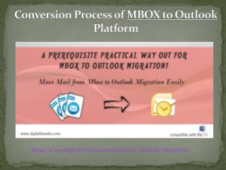 How to convert MBOX to Outlook for Mac/Windows?