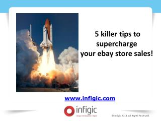 5 Killer Tips to Supercharge your eBay Store Sales