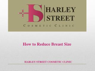 How to Reduce Breast Size