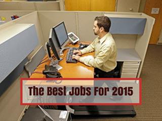 The Best Jobs For 2015