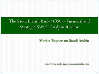 The Saudi British Bank (1060)