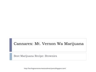 Best Marijuana Recipe: Brownies