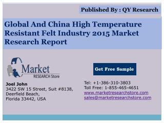 Global and China High Temperature Resistant Felt Industry 20