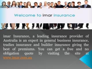 Get Painters Insurance in Australia from imar