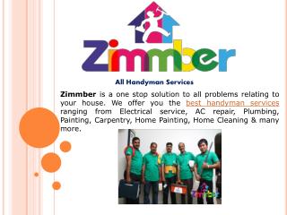 Zimmber: Handyman Services