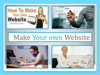Make your own website