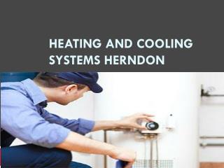 Heating and cooling systems Herndon