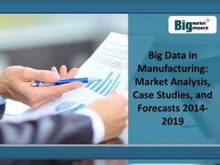 Key Characteristics Of Big Data Manufacturing Market 2019